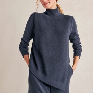 Haven Well Within Cotton Cashmere Sweater Drape Front